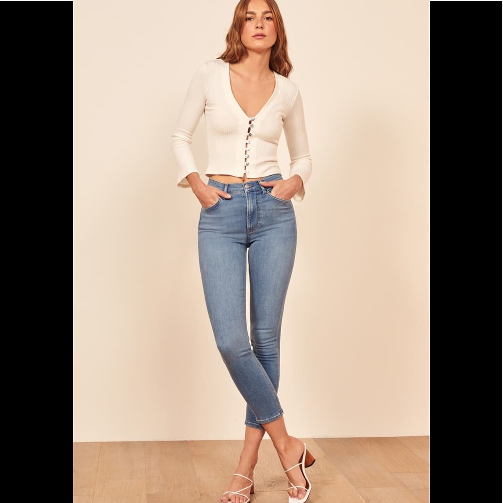 Reformation High and Skinny Jeans
